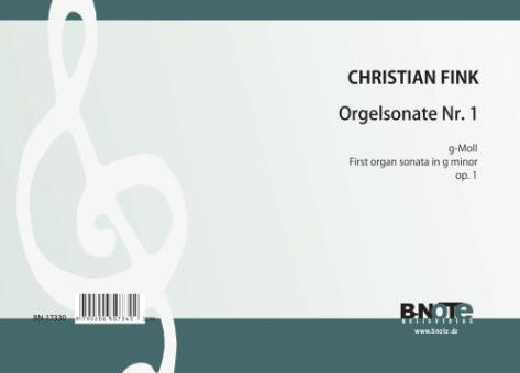 First organ sonata in g minor op.1 