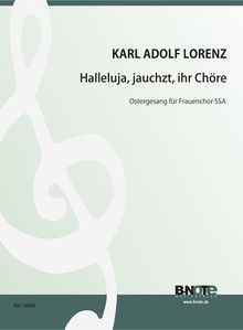 Easter song for SSA female choir op.91/2 