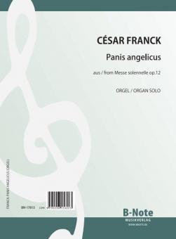 Panis angelicus from op.12 (Arr. organ) 