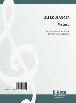 Pie Jesu for high voice and organ 