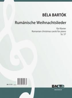 Romanian christmas carols for piano Sz.57 