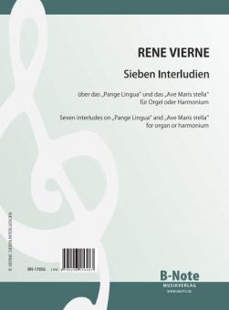 Seven interludes for organ or harmonium 