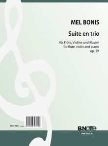 Suite en trio for flute, violin and piano op.59 