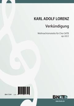 Verkündigung - Christmas motet for SATB choir  op. 62/3 