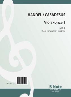Viola concerto in b minor in the style of Handel 