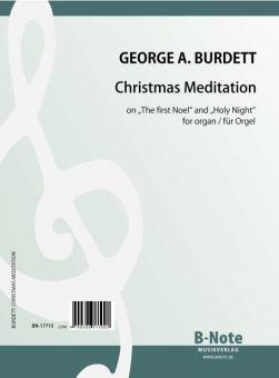 Christmas Meditation on 'The first Noel' and 'Holy Night' for organ 