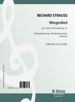 Wiegenlied op.41/1 (orchestra version) 