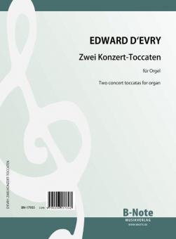 Two concert toccatas for organ 