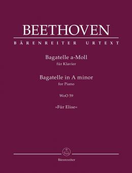 Bagatelle in A minor WoO 59 - 'Für Elise' Standard