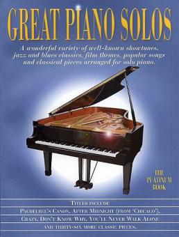Great Piano Solos: Platinum Book 
