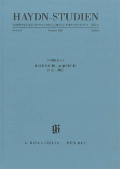 Haydn Studien 11 Heft 3 