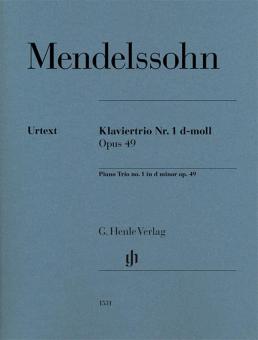 Piano Trio No. 1 in d minor op. 49 