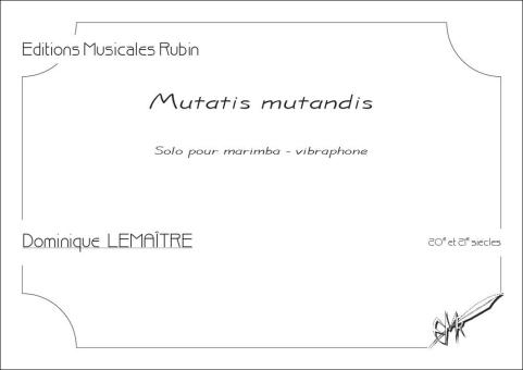 Mutatis mutandis 