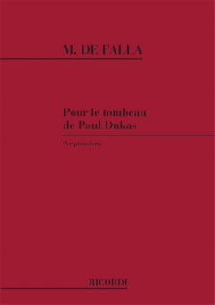 Homenaje Pour Le Tombeau De Paul Dukas 