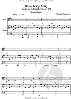 Zum Sanctus (Heilig, heilig) 