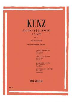 200 Piccoli Canoni Op.14 