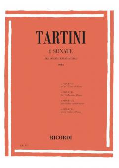 6 Sonate Violin Piano Six Sonatas 