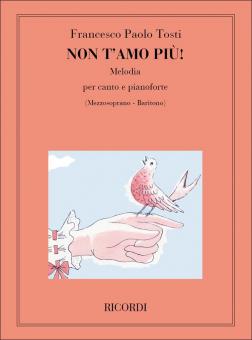 Non T'amo Piu'! Medium Voice Piano 