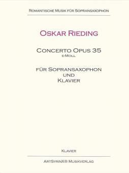 Concerto in e-Moll op. 35 