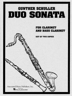 Duo Sonata For Clarinet And Bass Clarinet 