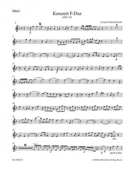 Concerto in F major HWV 331 