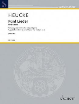 Fünf Lieder op. 99 Standard