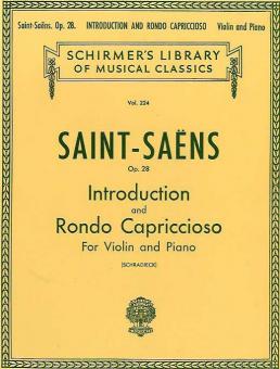 Introduction and Rondo Capriccioso Op. 28 Violin & Piano 