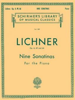 Nine Sonatinas Op.4, Op.49, Op.66 Piano 
