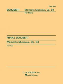 Moments Musicaux Op.94 Piano 