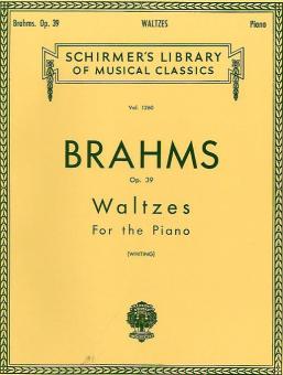 Waltzes for The Piano Op.39 