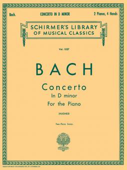 Concerto D Minor 2 Pianos 4 Hands 