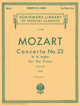 Concerto In A Major No.23 K488 2 Pianos 4 Hands 