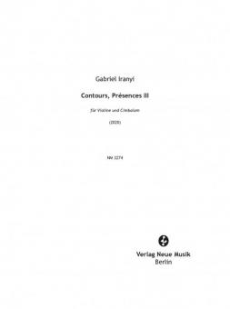 Contours, Présences 3 
