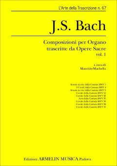 Composizioni Per Organo Trascritte Da Opere Sacre 