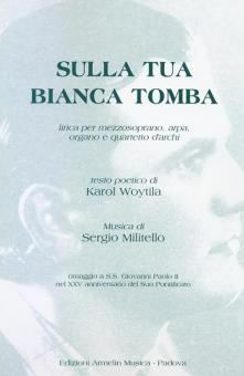 Sulla Tua Bianca Tomba, Lirica 
