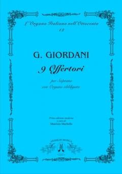 9 Offertori Per Soprano e Organo Concertato 