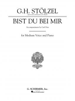 Bist du bei mir 