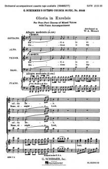 Gloria In Excelsis from The Twelfth Mass Latin and English Christmas 