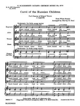 Carol of the Russian Children 8 