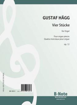 Four organ pieces op.12 
