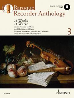 Baroque Recorder Anthology 3 Standard