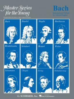 Master Series for The Young Vol.1 Bach Piano 