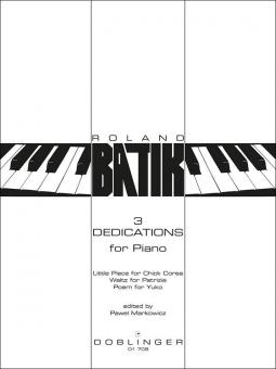 3 Dedications 