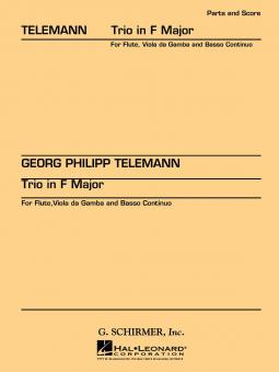 Trio In F For Flute, Viola Da Gamba And Basso Continuo 