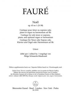 Noël op. 43/1 N 89 Standard