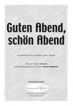 Guten Abend, schön Abend 