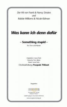Something stupid 