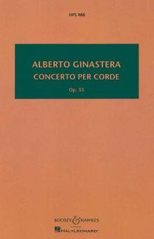 Concerto per Corde op. 33 