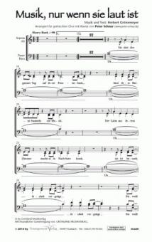 Musik, nur wenn sie laut ist 