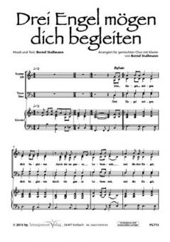 Drei Engel mögen dich begleiten 